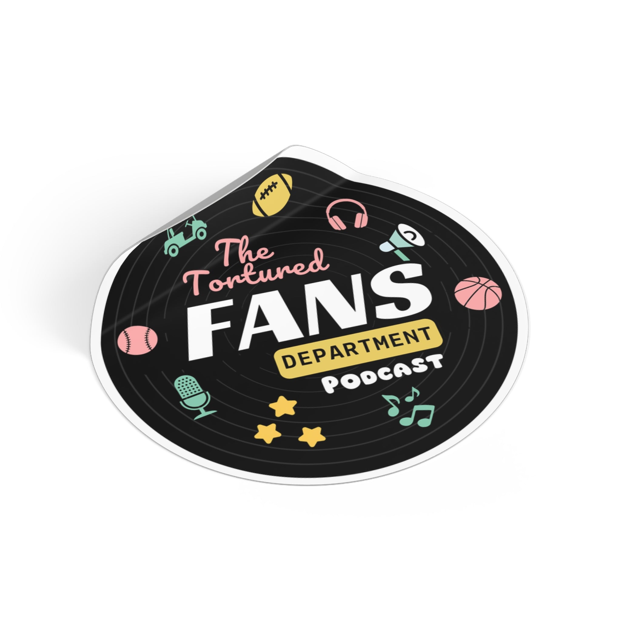 Podcast Logo Sticker