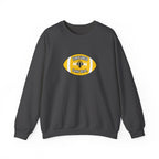 Tortured Fans Dept. Football Crewneck Sweatshirt (Yellow Logo)