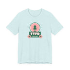 T‑Shirt — TTFD Podcast Logo Tee (Microphone & Flowers)